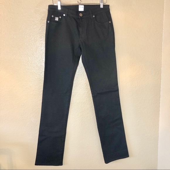 Authentic VALENTINO Black Bow Pocket Jeans - Picture 1 of 8